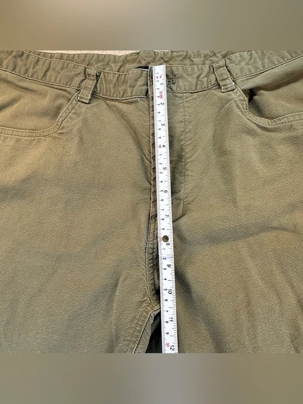 The North Face Olive Green Men’s Cargo/Hiking Pants Sz 38 Outdoor Adventure GUC